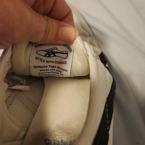 Onitsuka Tiger MEXICO 66 Sneakers Unisex 5 White/Black - Picture 7 of 8